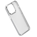Hama Cover Clear&Chrome Voor Apple IPhone 13 Pro Zilver