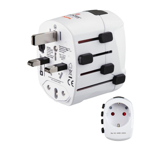 Hama Wereldreisadapter World Travel Pro 3-polig