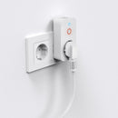 Hama Slim Wifi-Stopcontact + 2x USB-A Wit