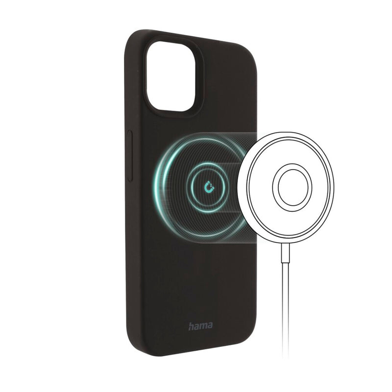 Hama Cover MagCase Finest Feel PRO Voor Apple IPhone 14 Plus Zwart