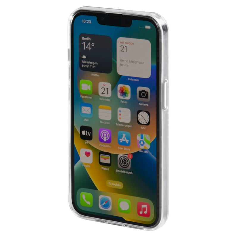 Hama Cover Crystal Clear Voor Apple IPhone 14 Plus Transparant