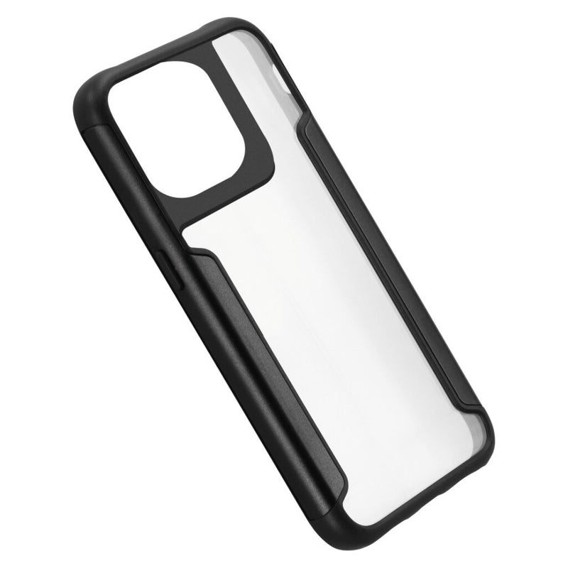 Hama Metallic Frame Cover Voor Apple IPhone 14 Pro Max Transparant/zwart