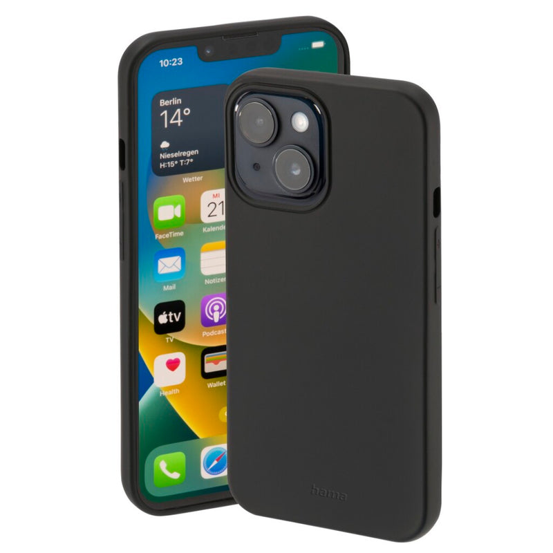 Hama Cover Finest Feel Voor Apple IPhone 14 Plus Zwart