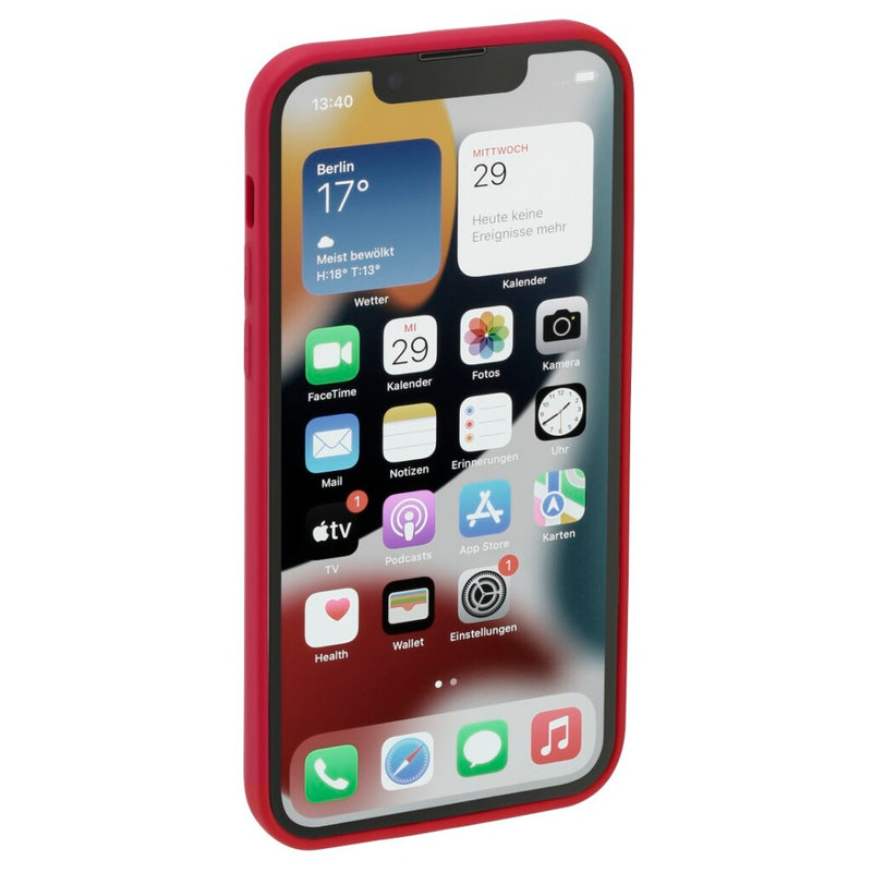 Hama Cover Finest Feel Voor Apple IPhone 14 Plus Rood