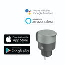 Hama Wifi-stopcontact Outdoor Zonder Hub Spraak- En App-bes. 2.300W/10A Gr