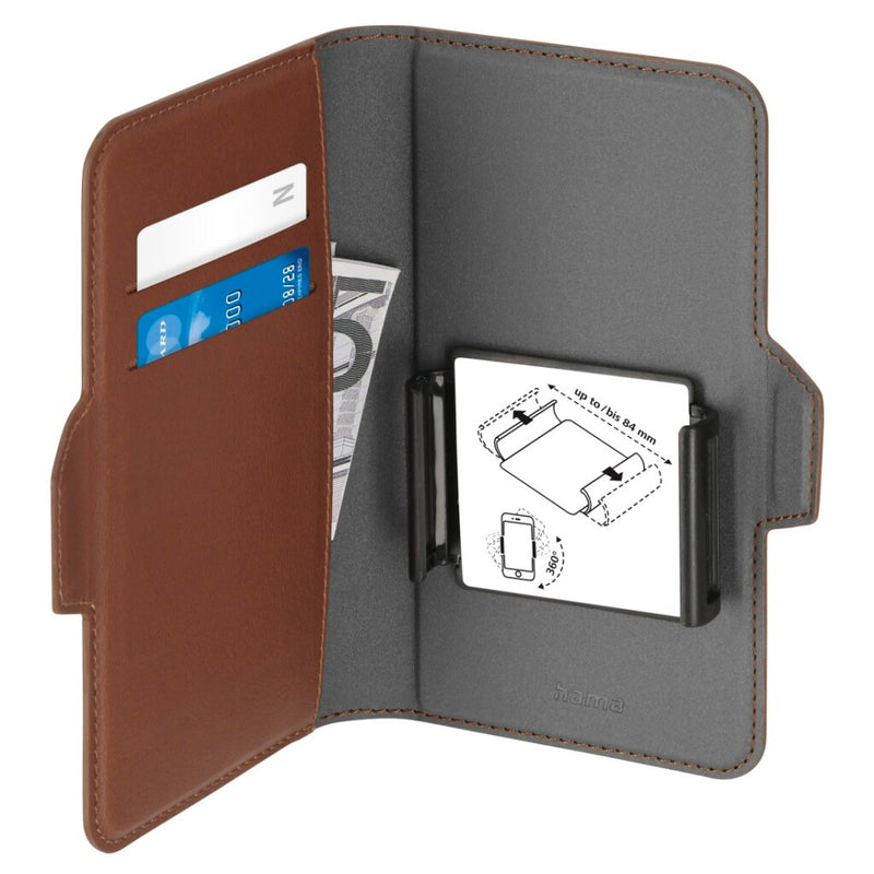 Hama Booklet Smart Move - Rainbow Mt. XL App. Tot 7,1 X 14,4 Cm Bruin