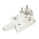 Xavax Geaarde Stekker 5-polig Haaks Opnieuw Aansluitbaar 400V/16A