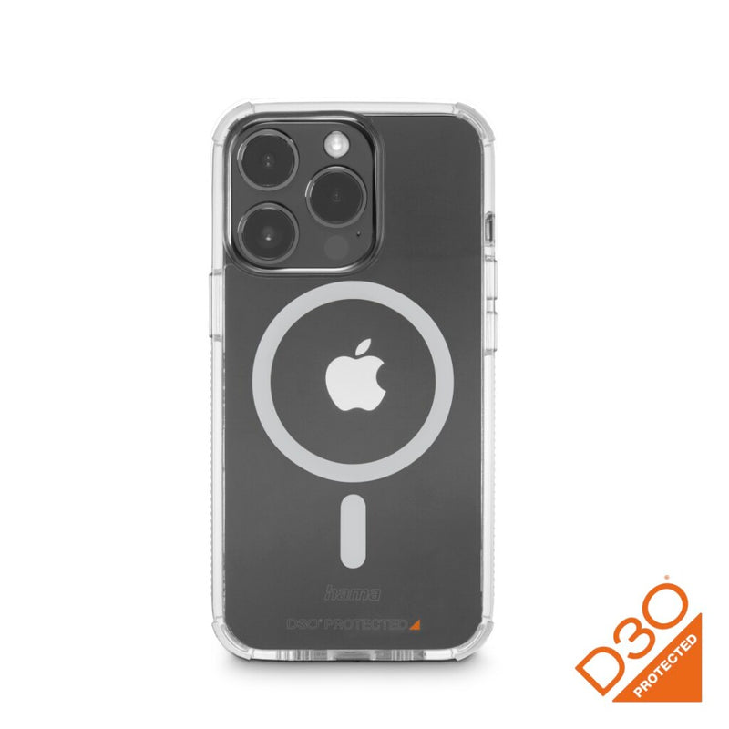 Hama Extreme Protect MagCase Cover Voor IPhone 15 Pro Max Transparant