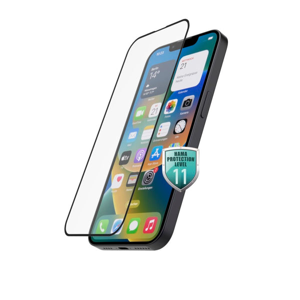 Hama 3D Full Screen Protectie Glas Voor Apple IPhone 15 Plus/Pro Max Zwart