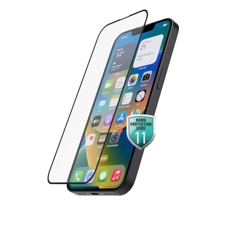 Hama 3D Full Screen Protectieglas Voor Apple IPhone 15/15 Pro Noir