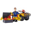 Simba Brandweerman Sam Quad Mercury + Sam en Accessoires