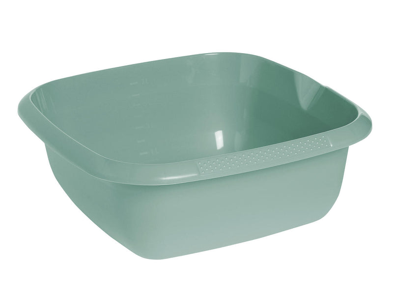 Keeeper Bjork afwasbak vierkant 8L - nordic green