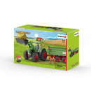 Schleich Tractor met Aanhangwagen