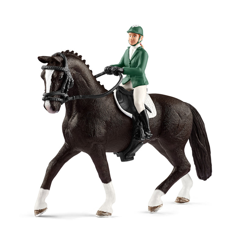 Schleich Springruiter met Paard