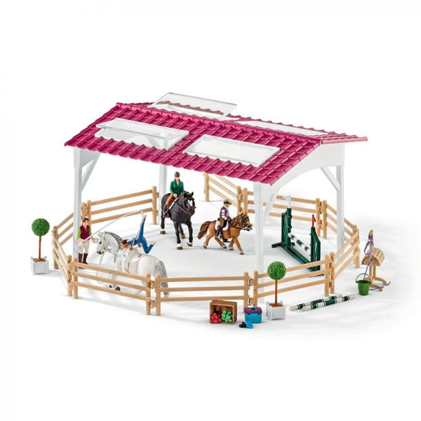 Schleich Ruiterschool met Ruiters en paarden + Accessoires