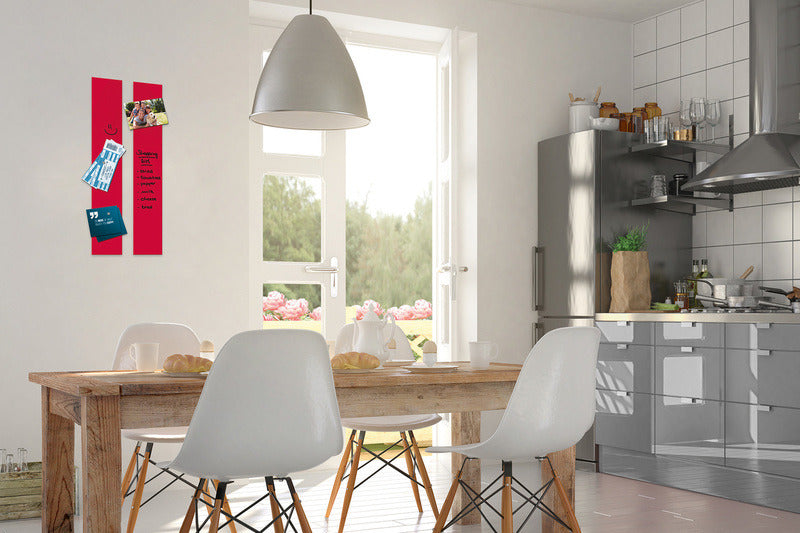 Sigel SI-B1002 Glasmagneetbord Be!Board 100x600mm Rood