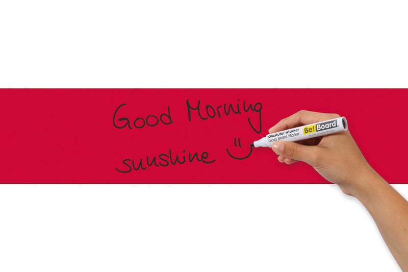 Sigel SI-B1002 Glasmagneetbord Be!Board 100x600mm Rood