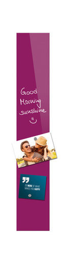 Sigel SI-B1004 Glasmagneetbord Be!Board 100x600mm Paars