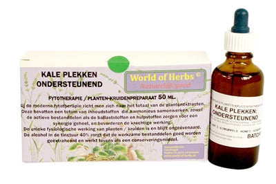 World Of Herbs Fytotherapie Kale Plekken Ondersteunend 50 ML
