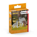 Schleich Wild Life Moederwolf met Jongen
