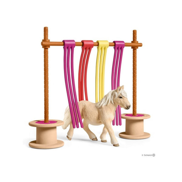 Schleich Farm World Pony Gordijnparcours
