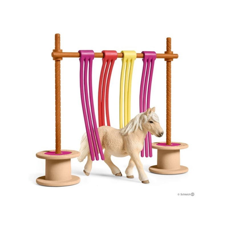 Schleich Farm World Pony Gordijnparcours