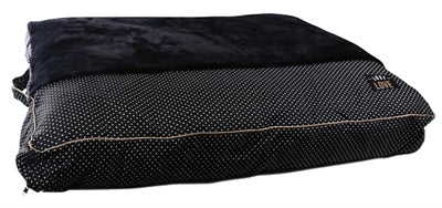 Martin Sellier Hondenkussen Just Love Zwart 80X60X12 CM