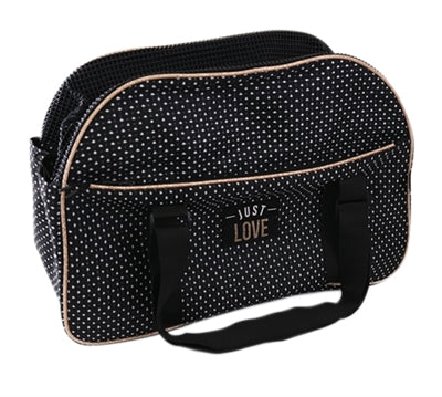 Zzzmartin Sellier Hondentas Just Love Zwart 48X33X19 CM