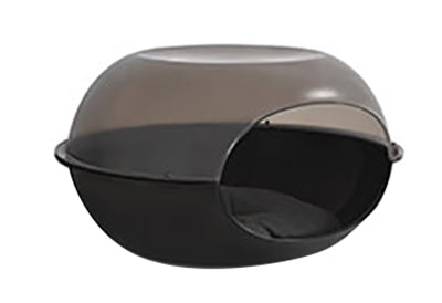 Martin Sellier Kattenmand Capsule Kunststof Zwart / Transparant 60X50X27CM