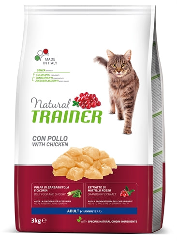 Natural Trainer Cat Adult Chicken 3 KG