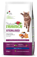 Natural Trainer Cat Sterilised Salmon 1,5 KG