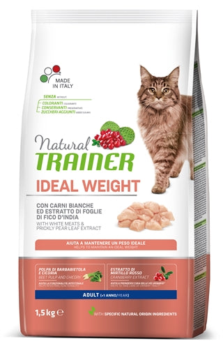 Natural Trainer Cat Weight Care White Meat 1,5 KG