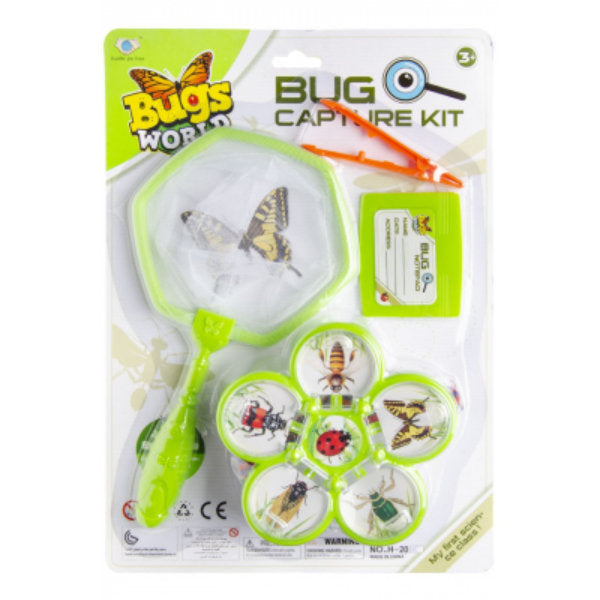 Insecten vangen setje met net 4647