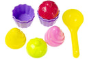 Strandspeelsetje Cupcake 9 dlg 4652
