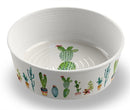 Tarhong Voerbak Hond Cactus Print 1 Melamine 22X7 CM 1890 ML