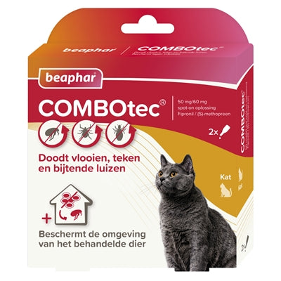 Beaphar Combotec Kat >1 KG 2 ST