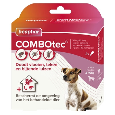 Beaphar Combotec Hond 2-10 KG 2 ST