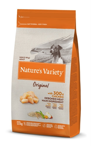 Natures Variety Original Adult Mini Chicken 1,5 KG