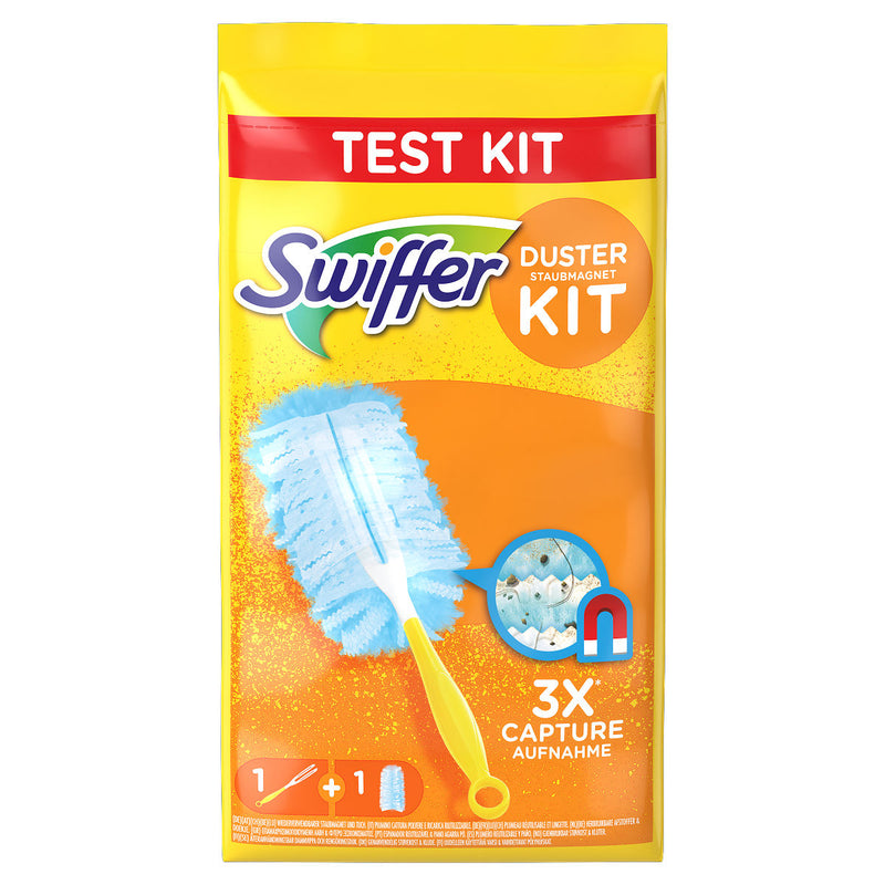 Swiffer Stof MagneetStarter Kit Handle + 1 linnen