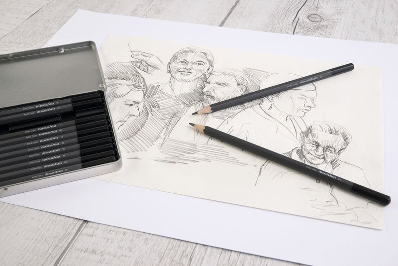 Eberhard Faber EF-516913 Potlood Bliketui 12 Hardtegraden A 12 Stuks