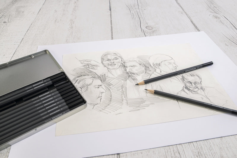 Eberhard Faber EF-516913 Potlood Bliketui 12 Hardtegraden A 12 Stuks