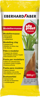 Eberhard Faber EF-570373 Efaplast Classic 500 Gr Boetseermateriaal Grijs