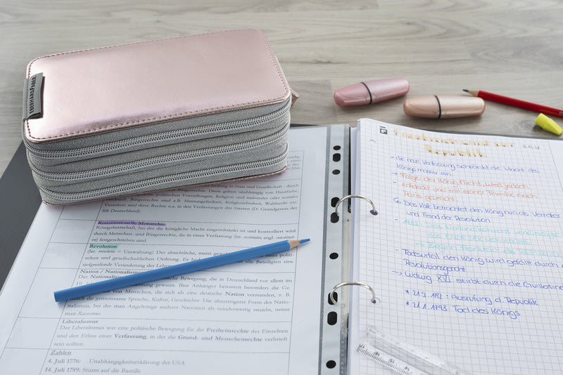 Eberhard Faber EF-577423 Etui Gevuld 36 Delig, 3 Laags Rosé Goud