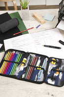 Eberhard Faber EF-577491 Etui Gevuld 32 Delig Camouflage Blauw/grijs