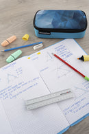 Eberhard Faber EF-577597 Jumbo Schooletui Diamant Blauw