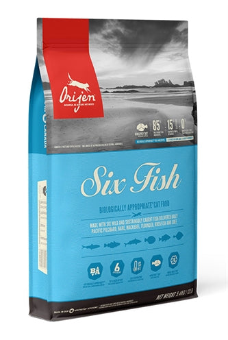 Orijen Whole Prey 6 Fish Cat 5,4 KG