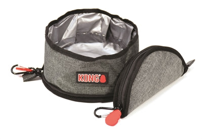 Kong Opvouwbare Drink-/voerbak 2 LTR