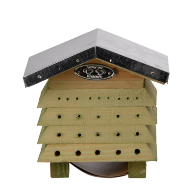 Wild On Wildlife Bijenhuis Vurenhout 16X12,5X15 CM