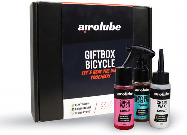 Giftbox Airolube voor de fiets