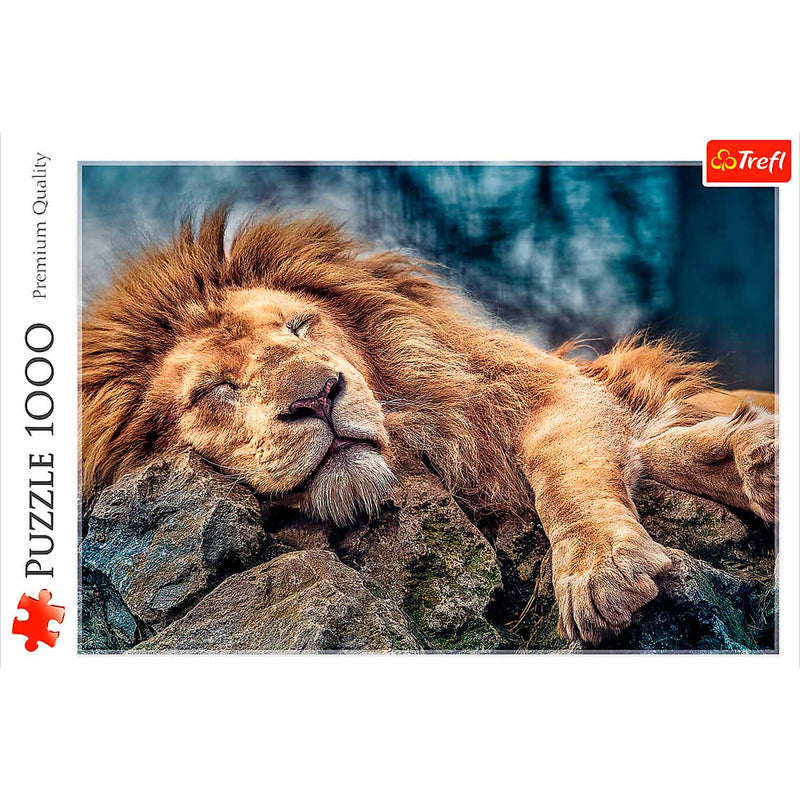 Puzzel Slapende Leeuw, 1000st.
